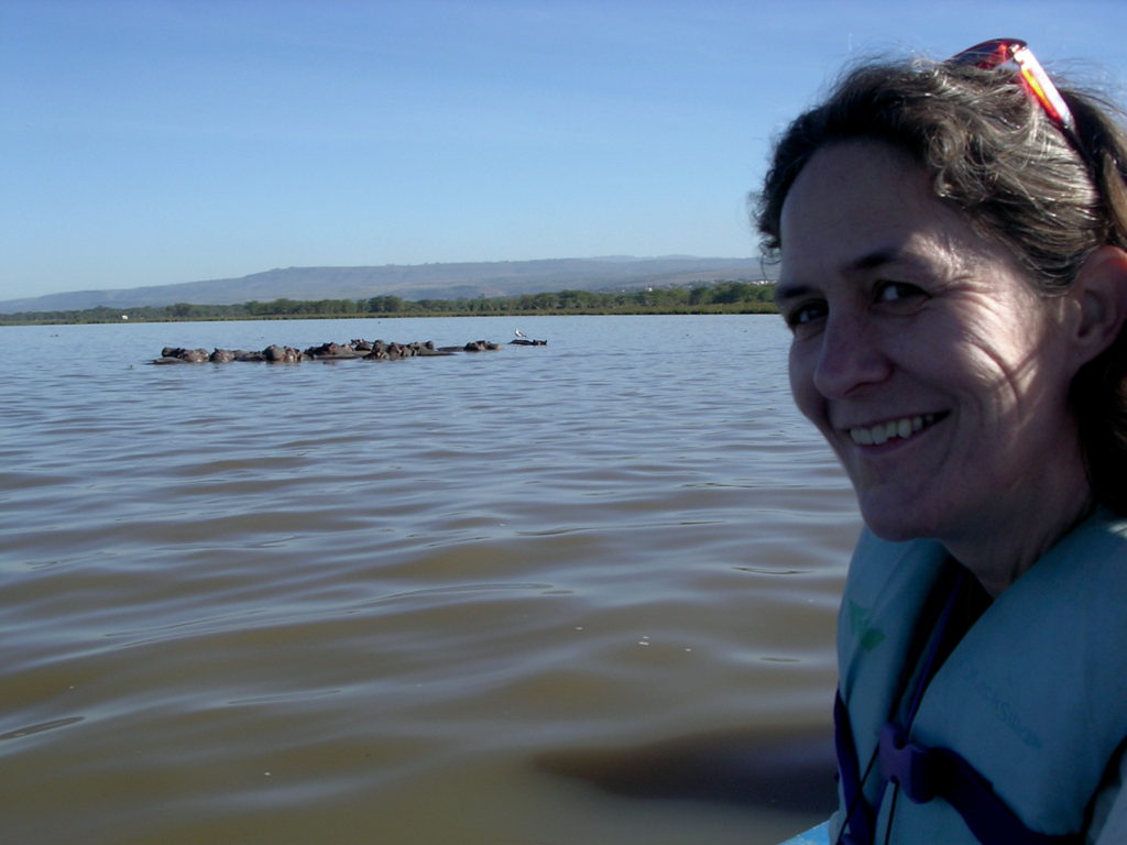 Lake Naivasha - flodhestene virker dovne og hyggelige...