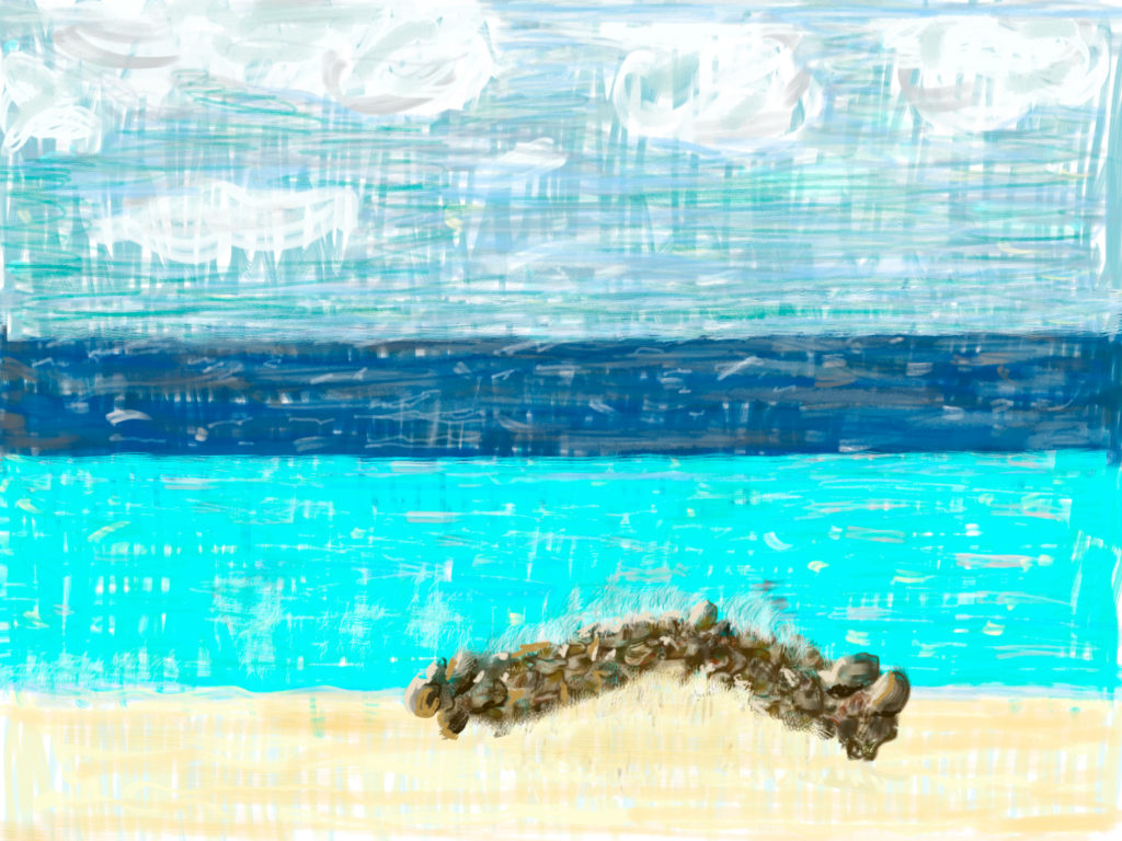 Udsigt fra Waterfront Apartments Curacao, april 2017