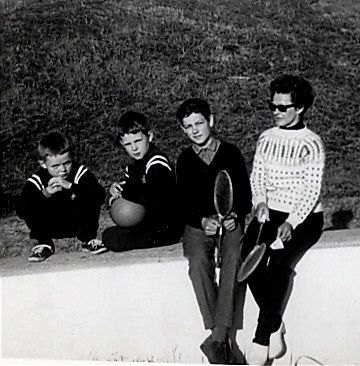 Sommerferie i Rødhus, 1964