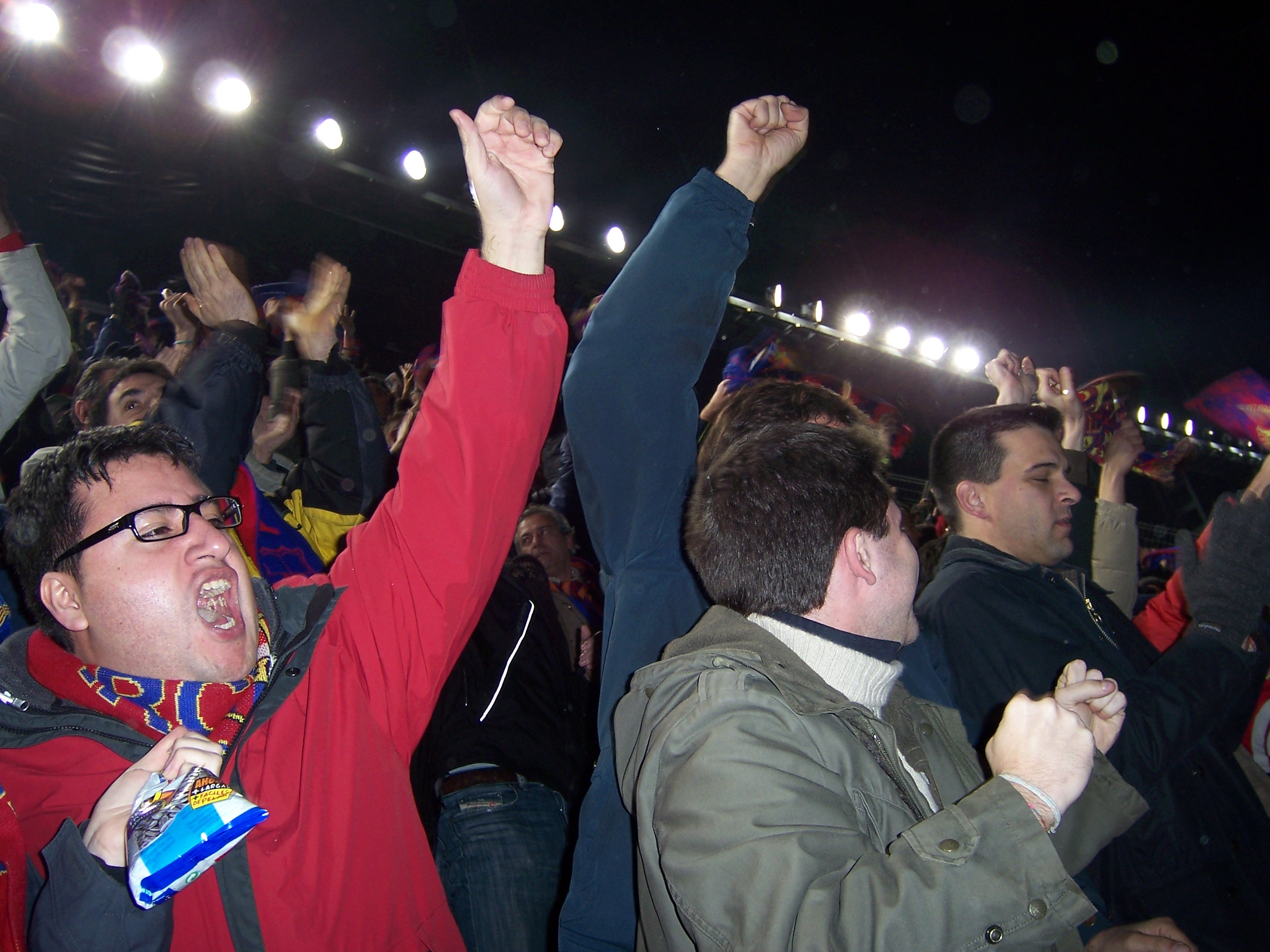 Og der er scoret - Barcelona 2006