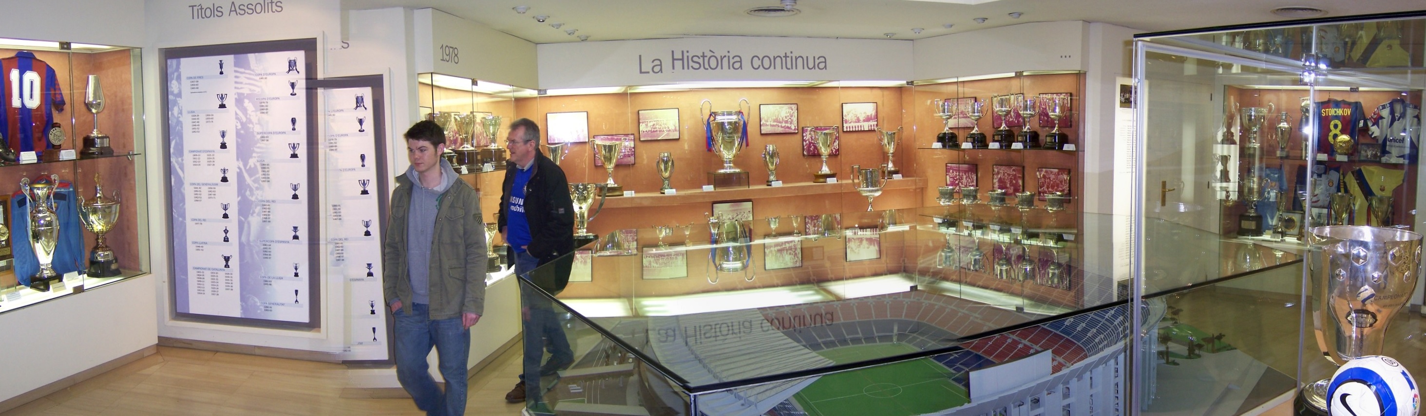 Camp Nou Museet - Barcelona 2006