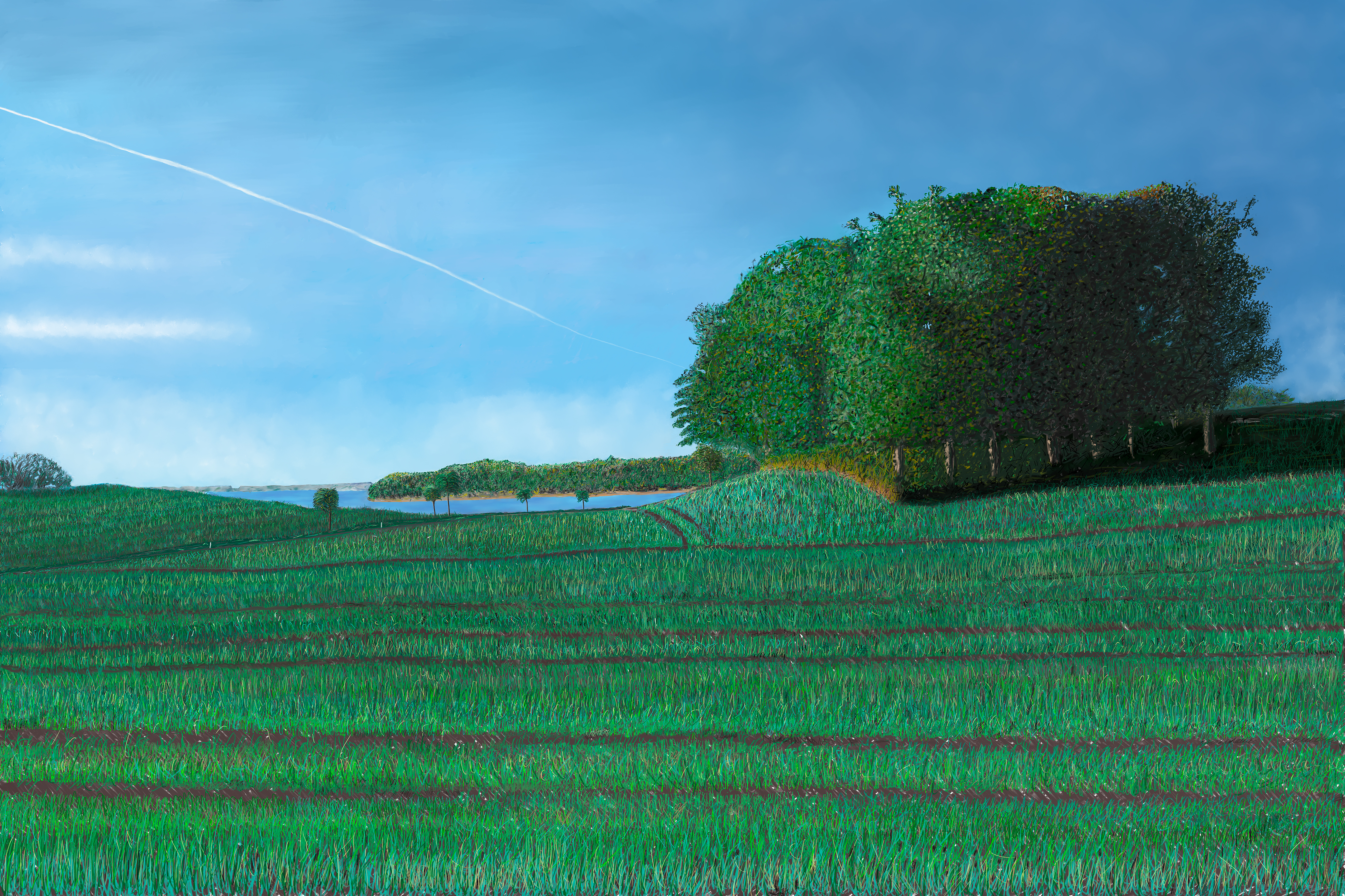 Oktoberlandskab 1, 2019