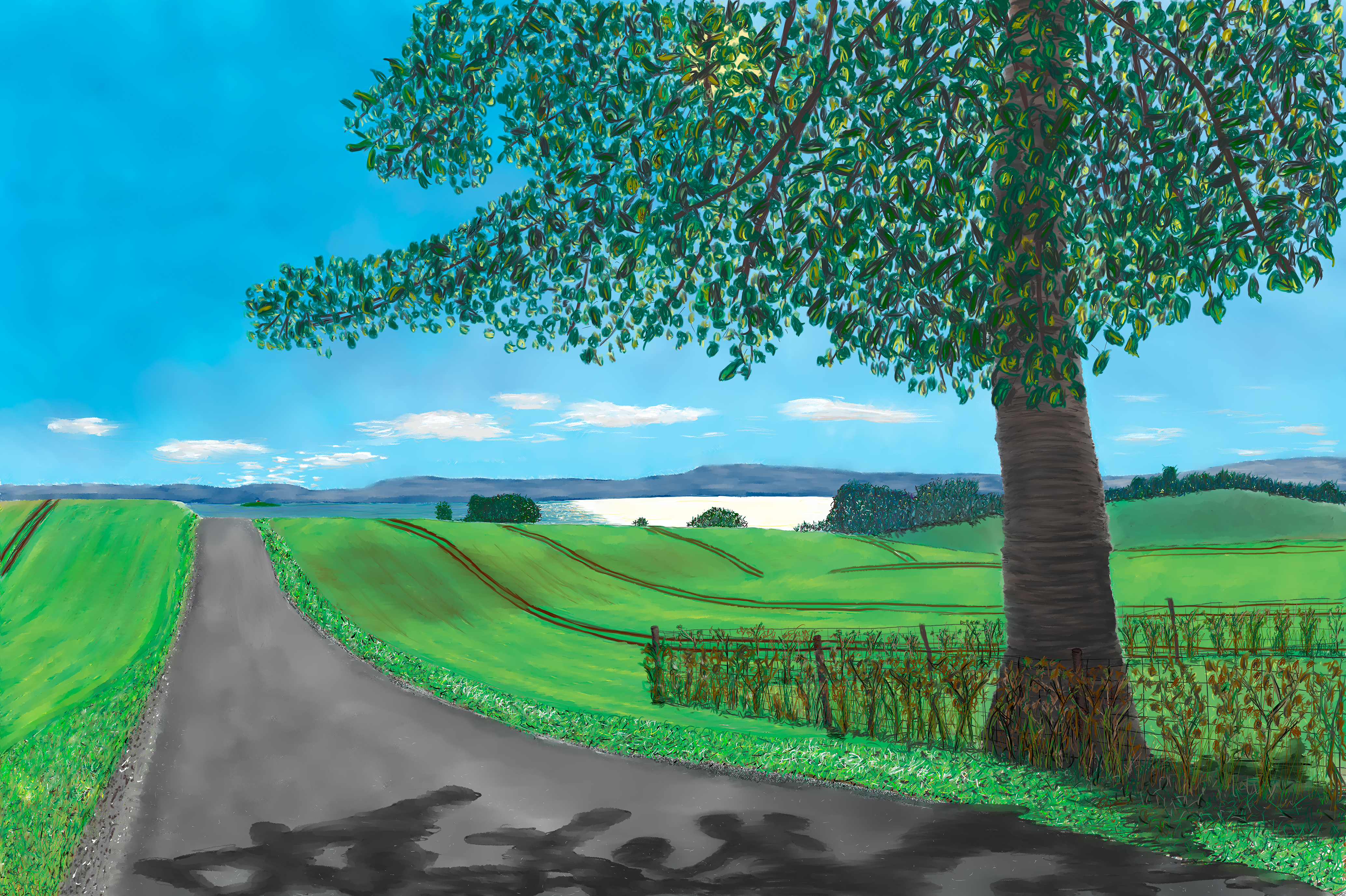 Oktoberlandskab 2, 2019