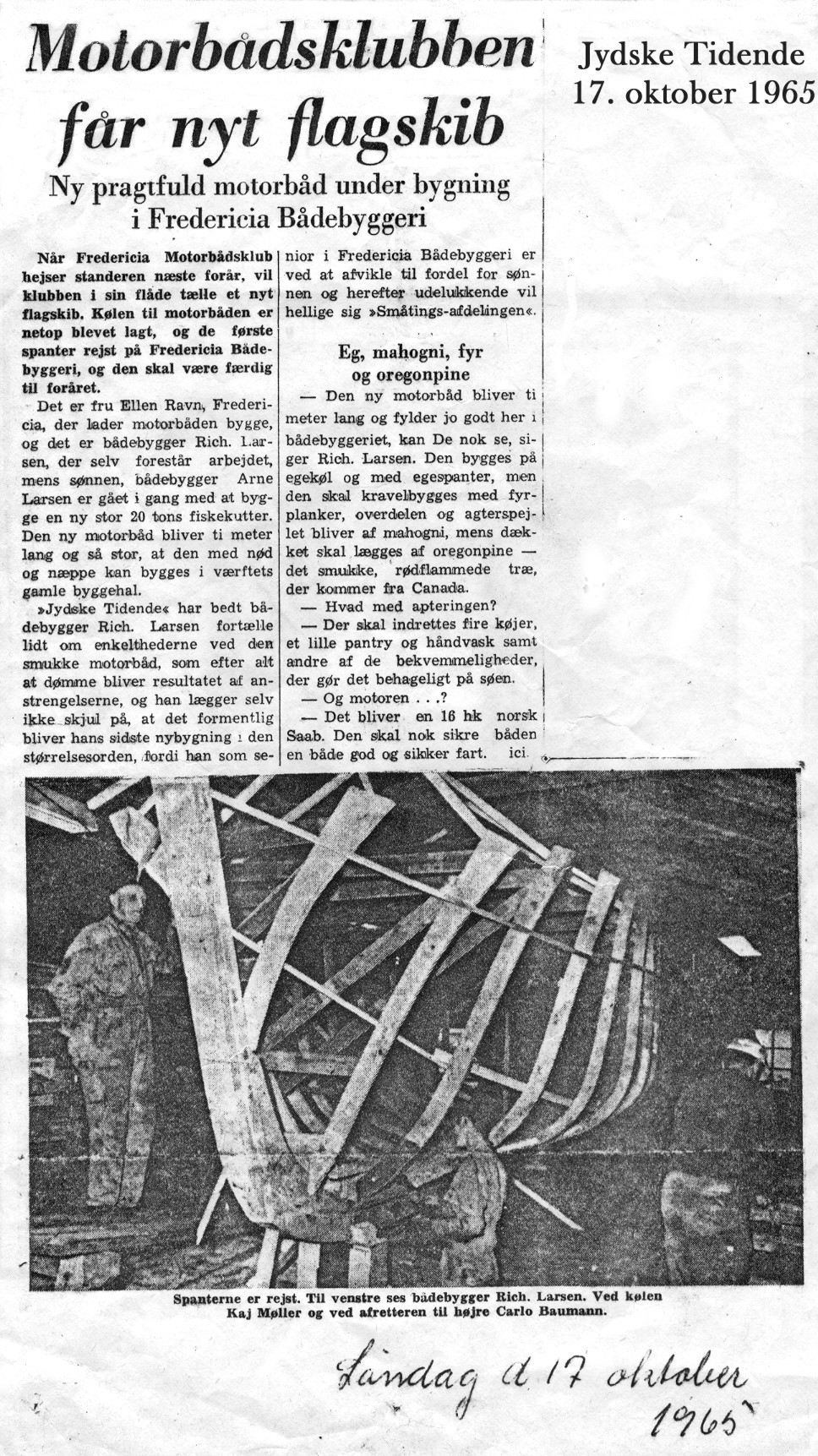 Jydske Tidende 17. oktober 1968